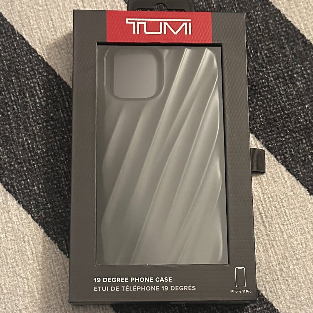 TUMI 19 Degree iPhone 11 Pro Case – Black, New in Box